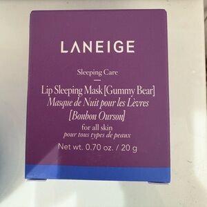 Laneige lip sleep mask gummy bear  (brand new )